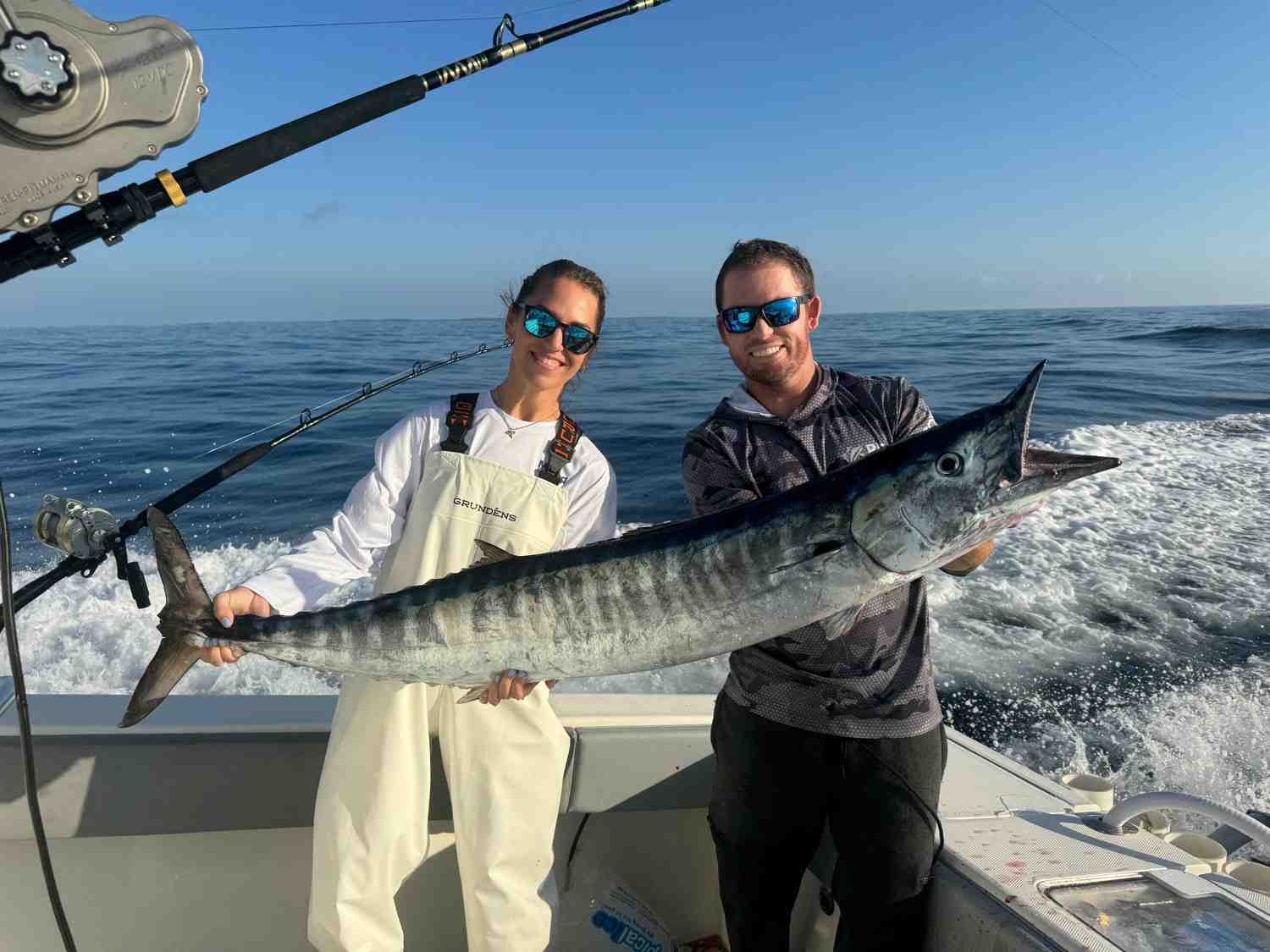 Trolling for Wahoo in the Bahamas