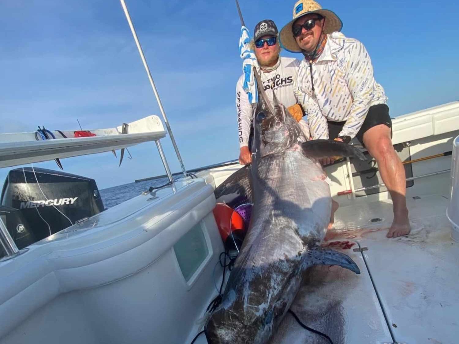 keywest swordfish guide catch Reel Guides Swordfish landed offshore with AllieCat Charters – top-rated fishing guide in Key West for deep sea adventures.